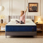 14in Medium-Firm Gel Memory Foam Hybrid Mattress Twin XL Cooling Motion Isolation Fiberglass-Free Customized