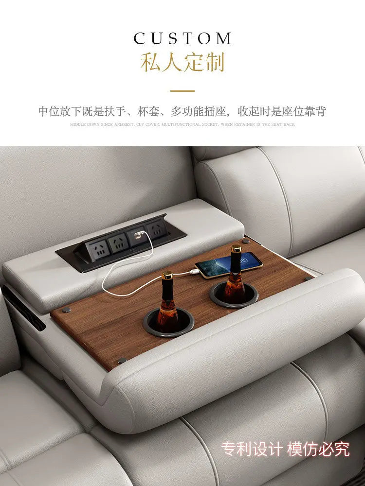 Classic Cheap Electric Recliner Sofas Gray Design European Quality Living Room Sofas Luxury Modern Divano Soggiorno Furniture