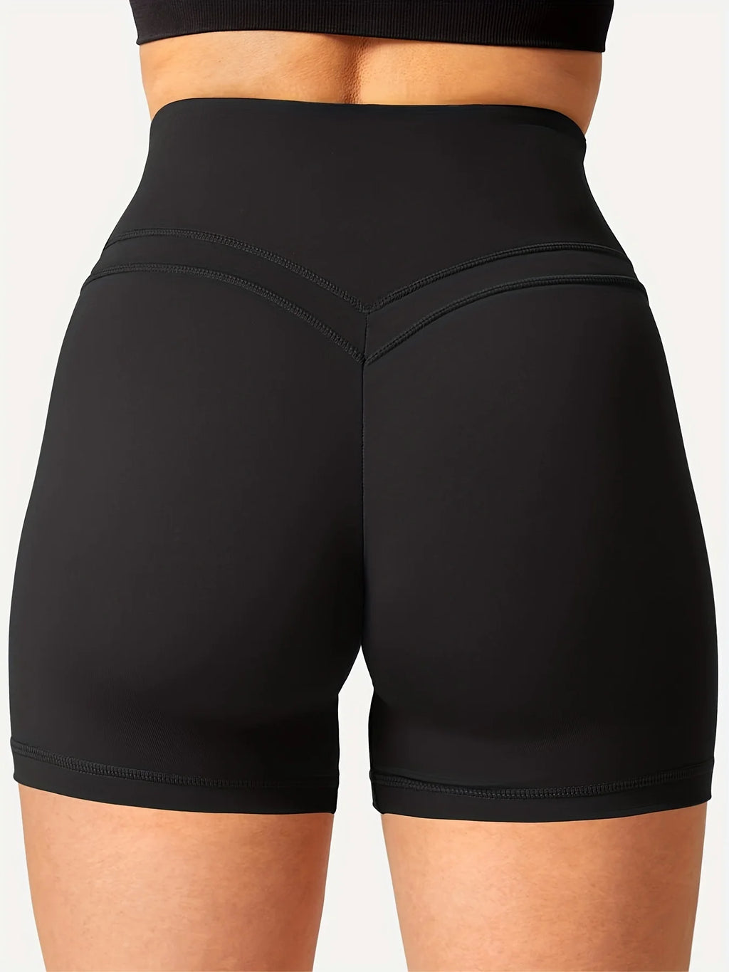 Workout Shorts For Women, High Waist Running Scrunch Gym Yoga Biker Shorts, Women's Activewear