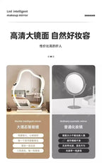 Bedroom Mirror Dressing Table Desk White Drawers Light Makeup Vanity Wood Room Penteadeira Com Espelho Dresser Furniture