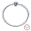 Bracelet Silver 925 Original 17-20CM Star Moon Sun Four Leaf Clover Green Zircon Bracelets Fit DIY Charms Birthday Jewelry Gifts
