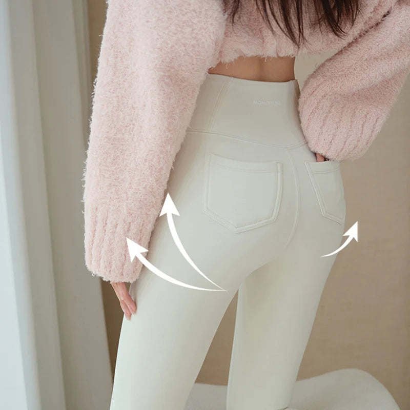 High Waist Pocket Leggings – Slim Fit Yoga Pants