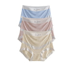 3pcs Plus Size Soft and Comfortable Maternity Panties Thin Breathable High Waist Support Belly Underwear Pregnancy Briefs