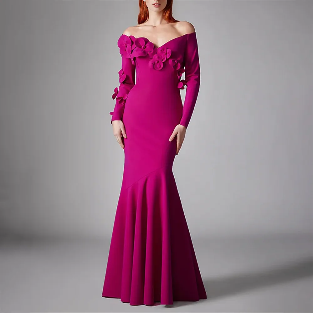 Gowns Evening Dresses for Special Occasions Prom Dress 2025&2026 Mermaid For Dubai Formal Elegant Wedding Evening Dress Customized
