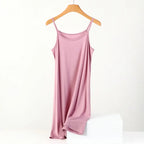 XL-8XL Vestido Mujer Plus Size Sling Night Dress Women Sexy Cotton Nightgowns Female Loose Homewear Nightshirt ночнушка женская