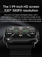 New Smartwatch Men 49mm Series 8 2.3"AMOLED Screen NFC Compass Waterproof For Apple Watch IWO Ultra 8 Smart Watches 2026 Android