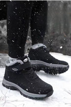 Winter velvet men's shoes Top Quality Casual Snow Boots Waterproof Warm Men boots Outdoor male Trekking Sneaker Botas Zapatos