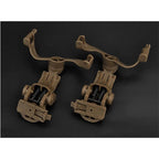 BOOIU Tactical Headset Holder Fast Helmet Rail Mount Adapter Multi-Angle Rotation Pickup Headphone Bracket OPS CORE ARC/Wendy