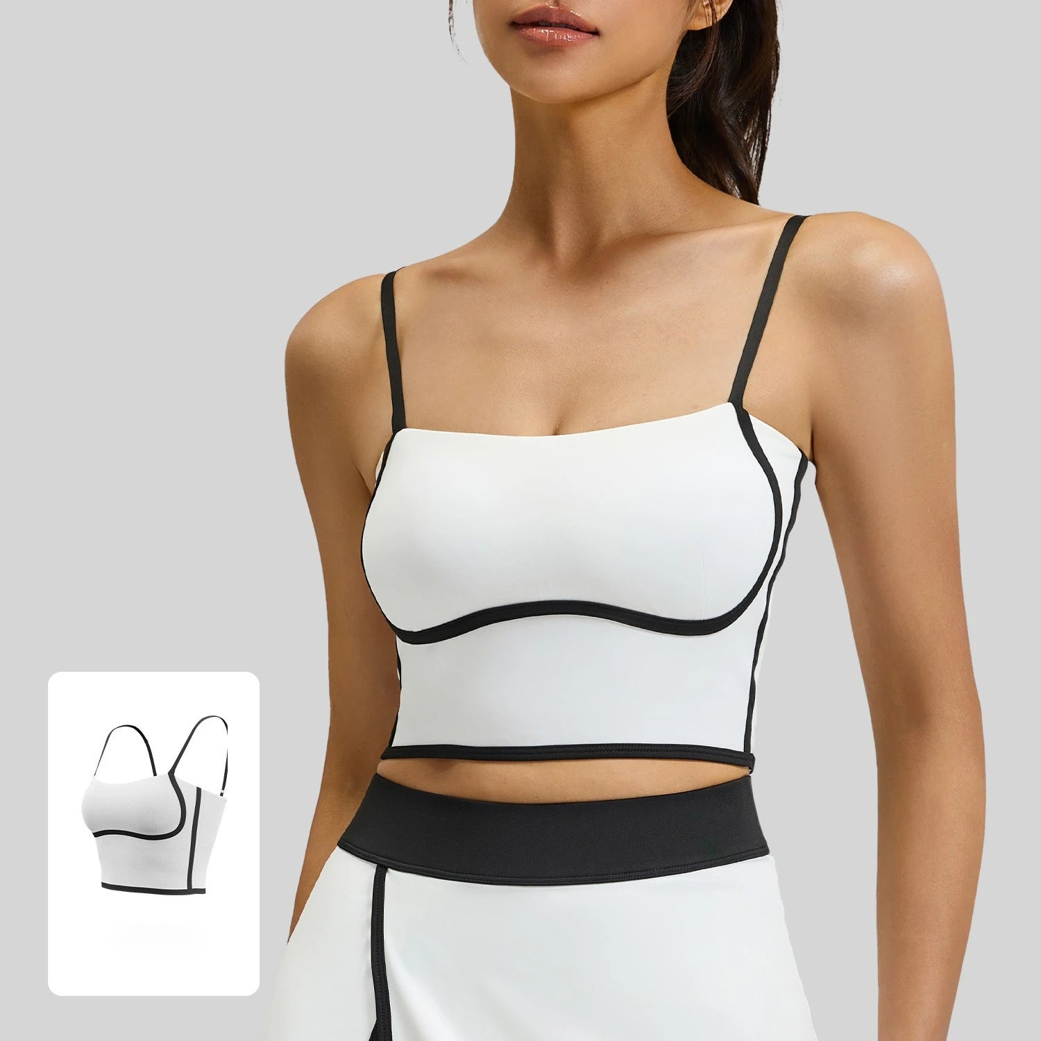 Women's Yoga Sports Bras Padded Gym Top Beauty Back Workout Crop Top Adjustable Shoulder Strap Fitness Bra Tight Yoga Wear