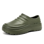Work Shoes Waterproof, Oil-Proof, Non-Slip, Thick-Soled, Wear-Resistant, Special Soft-Soled Labor Protection Shoes for Kitchen C