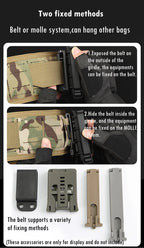Tactical Padded Belt Airsoft CS Combat Molle Airsoft Girdle Duty Paintball Waist Belts War Game Hunting Accessories
