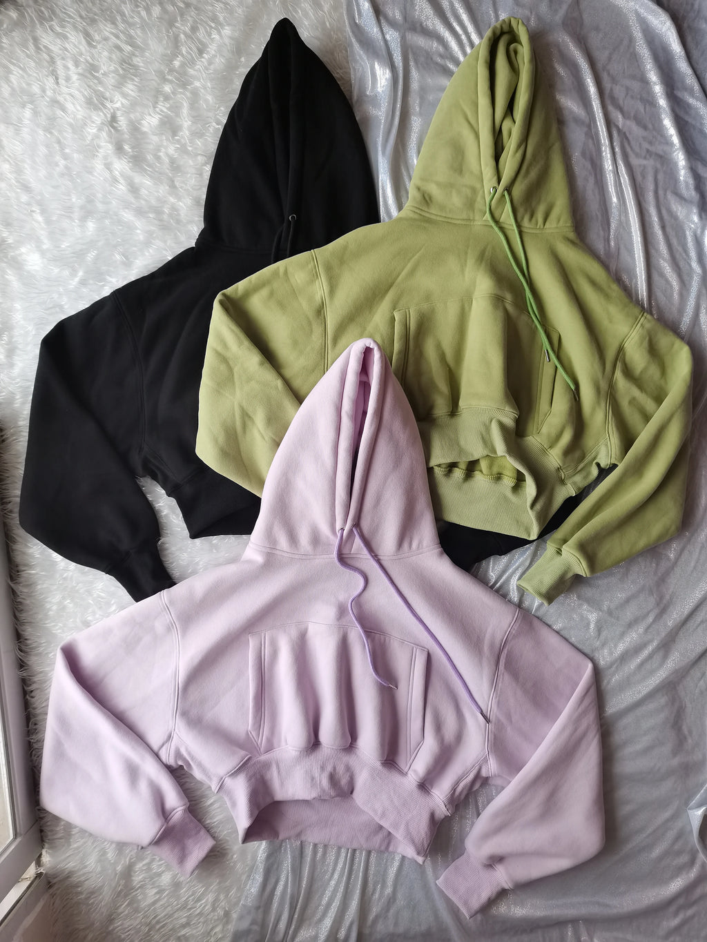 Wholesale Fleece Hoodie with Jogger Pant Sweat Suit Fall Winter 2 Piece Set Tracksuit Women Sports Outfit Two Piece Solid Casual
