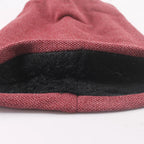 Fashion Bonnet Hat For Men And Women Autumn Knitted Solid Color Skullies Beanies Spring Casual Soft Turban Hats Hip Hop Beanie