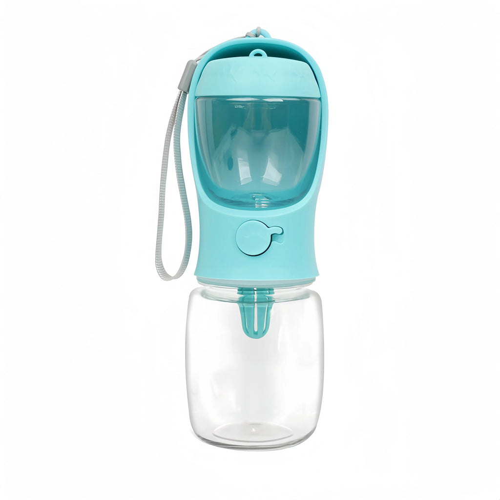 Pets Water Bottle Portable Food Grade Material Dog Cat Travel Pet Water Cup Bottle With Food Dispenser puppy water bottle