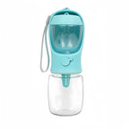 Pets Water Bottle Portable Food Grade Material Dog Cat Travel Pet Water Cup Bottle With Food Dispenser puppy water bottle