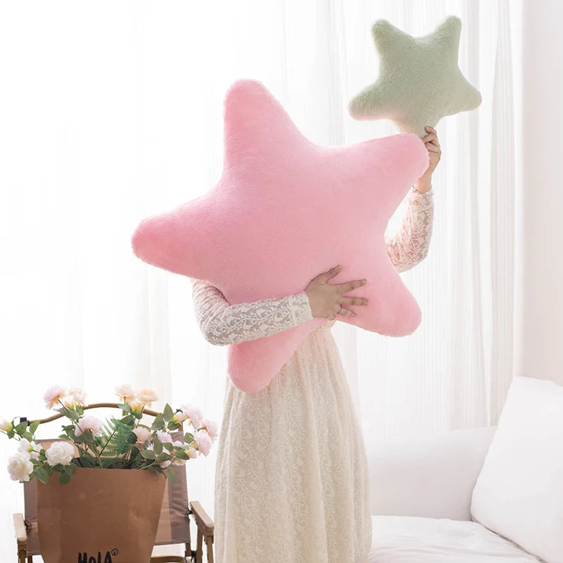 Star Shaped Pillow Decorative Star Pillow For Bed Soft Plush Throw Pillow Cute Pillow Plush Cushion For Kid Bedroom Living Room