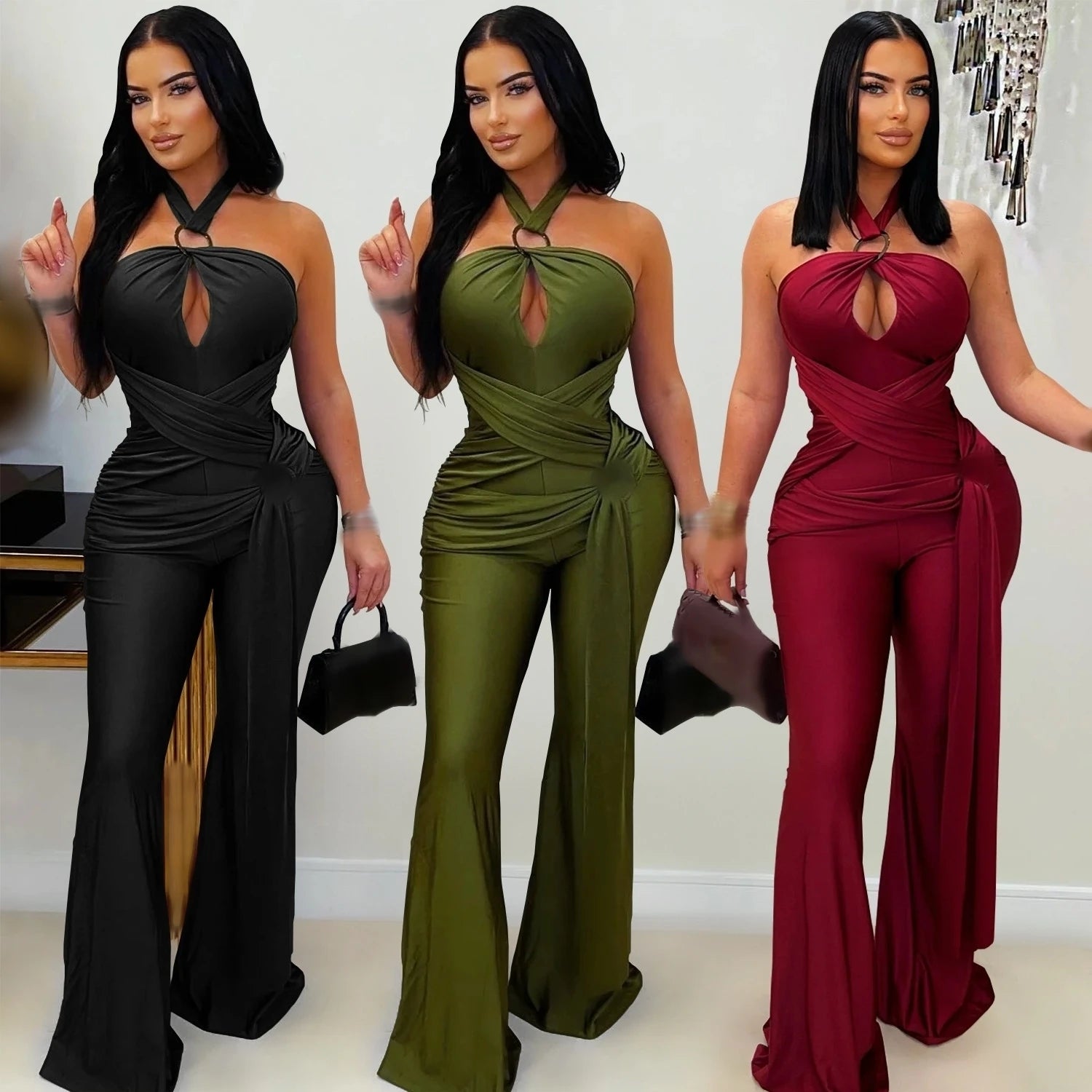 jumpsuits for woman one pieces overall woman clothes fall clothes romper women pants jumpsuit Main image