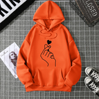 2025 Winter New Women's Hoodie High Street Unisex style Double Pockets Sweatshirts Outerwear Plus-Size Women's Clothing CYXX241