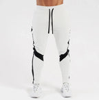 Men Fashion Quick Dry Pants Lightweight Hiking Jogging Running Trousers Breathable Workout Gym Ankle Tied Athletic Pants