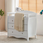 Nursery Dresser with Changing Top Baby Dresser with Changing Table Top 3 Drawers