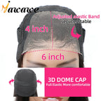 Yawawe Hair Glueless preplucked Deep wave human wigs ready to go HD lace frontal wig Wear Go human hair wigs for women