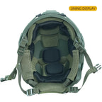 BOOIU Fast Tactical Helmet Wendy Suspension System Fiberglass Outdoor Activity Training Safety Riot And Rapid Protection Helmet