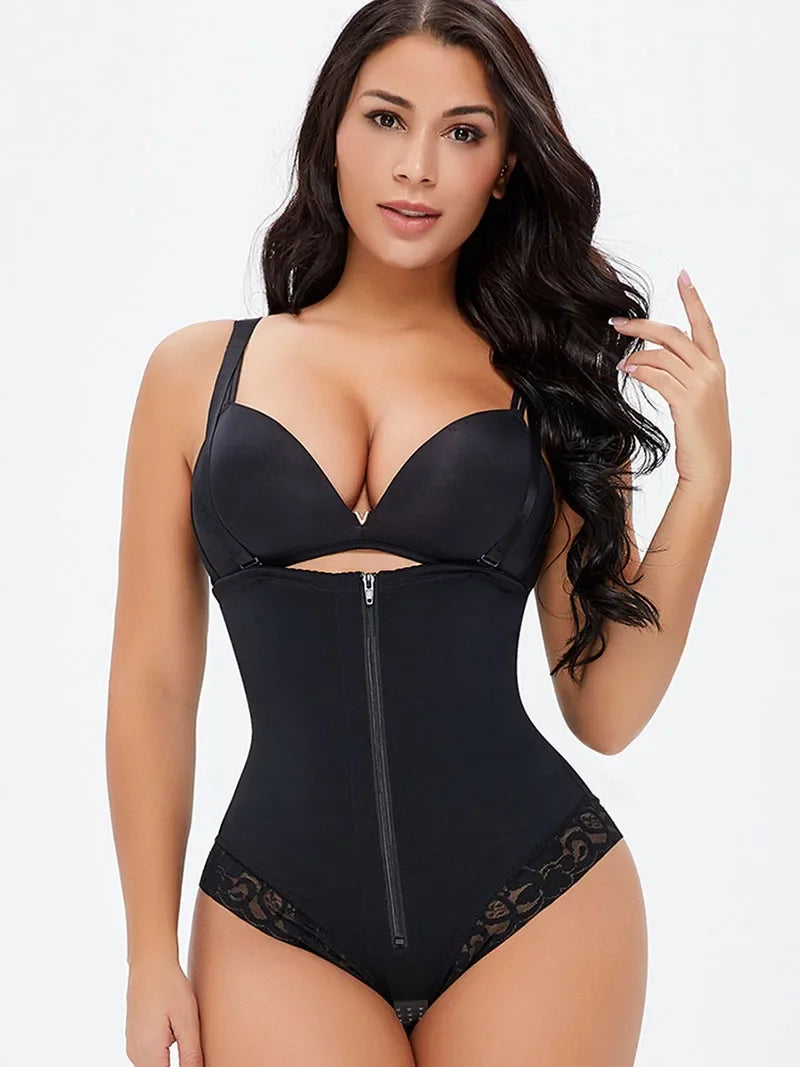 AfuliA Full Body Shaper Fajas Colombianas Reductive Girdles Flat Belly Slimming Belt Waist Trainer Butt Lifter Shapewear Corsets