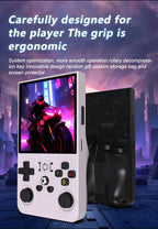 R36MAX Game Console 64GB 128GB 18000+GAMES Linux System 4.0inch K36 vs R36S 3.5inch Pocket Video Player No Download Required
