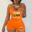 Sexy Spaghetti Strap Crop Tops And Short 2 Piece Sets Woman Outfit 2026 Summer Sexy Sport Casual Two Piece Set Women Short Sets