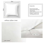 Modern Sofa Decorative Pillowcase Home Decor Set Cute Cat   Cushion Cover Throw Pillow