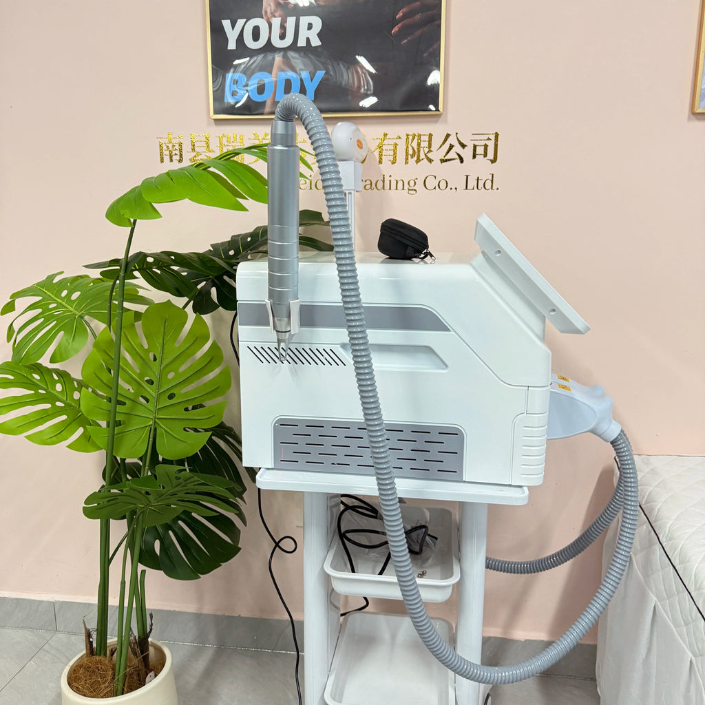 2IN1 Picosecond 808nm Diode Laser Hair Removal Machine Alexandrit 5000W Permanent Painless Tattoo Cooling Body Removal Equipment