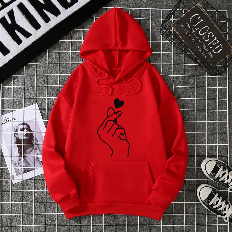 2025 Winter New Women's Hoodie High Street Unisex style Double Pockets Sweatshirts Outerwear Plus-Size Women's Clothing CYXX241