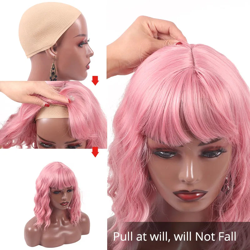 Mannequin Head For Wig African Dummy Head For Wig Doll Head With Anti Slip Hairnet Realistic Mannequin Head With Shoulders