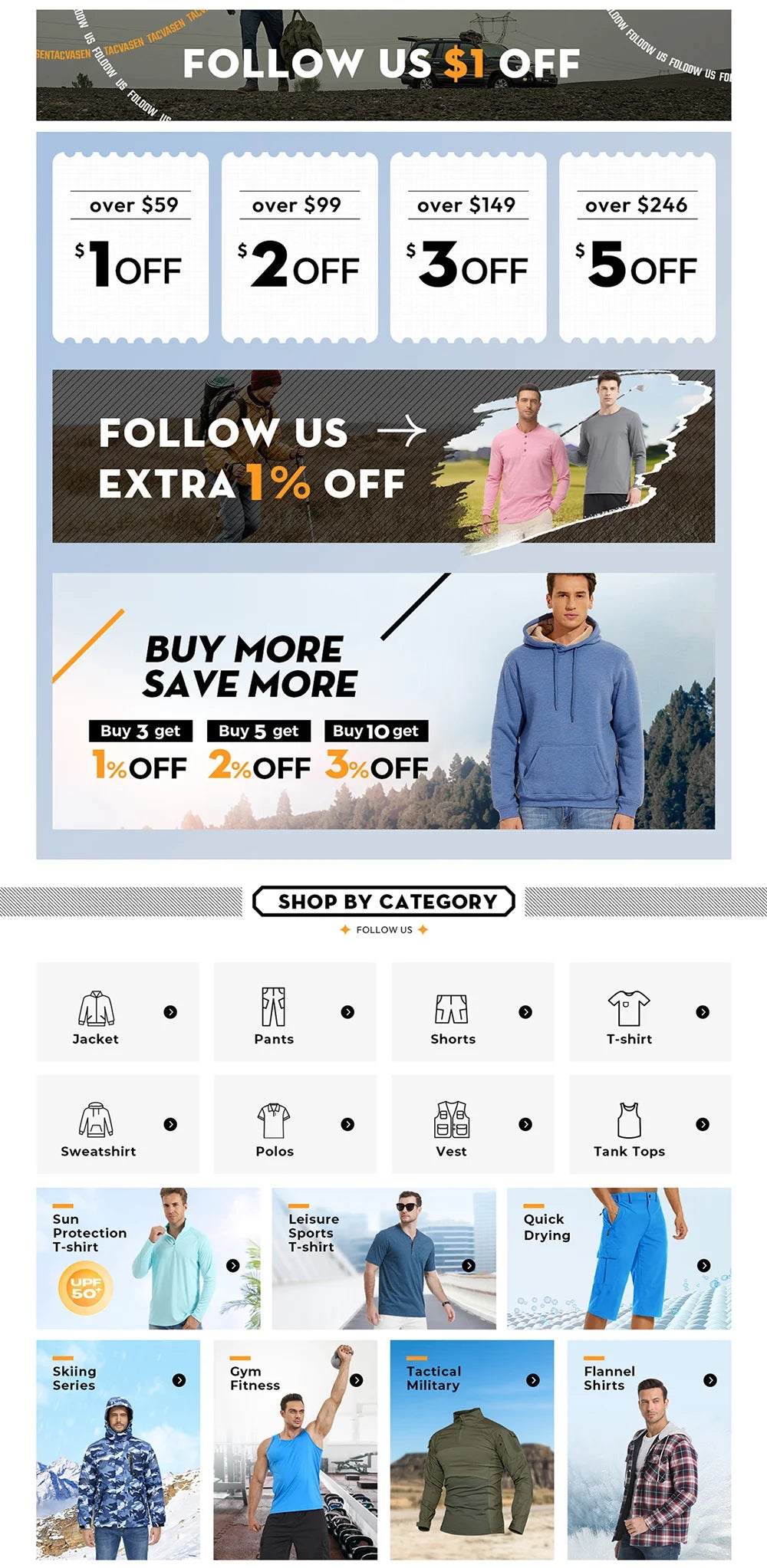 TACVASEN Men Outdoor T-shirts Work Polos Summer Quick Dry T-shirts Long Sleeve Lightweight Golf T-shirts Tee Tops