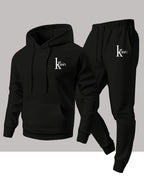 Autumn Winter Fashion Bestsellers Men Women Hooded Sweatshirts+Pants Two-piece Set Daily Outdoor Fitness Casual Warm Sportswear