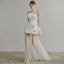 Wedding Dresses Sweet Flower Strapless For Women 2026 Satin White Evening Dress Elegant Floor-length Simple Wedding Shooting