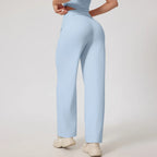 New Women Sportswear Yoga Set Sport Suit Gym Workout Clothes Gym Vest Crop Top High Waist Straight leg Pants Fitness Sports Wear