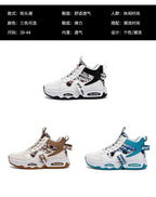 Luxury High Top Men's Vulcanized Shoes Winter Casual Sneaker for Men Ankle Boots Platform Designer Skateboard Tenis Masculino
