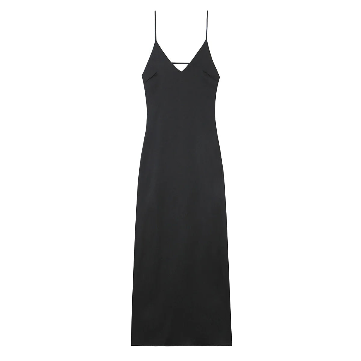 HH Women Summer Yellow Stain V Neck Sling Dress Elegant Sleeveless Loose Maxi Robes 2026 New Ladies Party Holiday Dresses