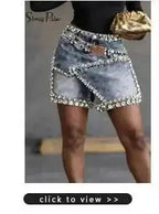 SHENGPALAE European And American Style Loose Solid Color Printed Button Straight Leg Jeans For Women 2026 Spring New 05E01378