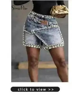 SHENGPALAE European And American Style Loose Solid Color Printed Button Straight Leg Jeans For Women 2026 Spring New 05E01378