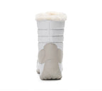 Snow Boots Women Platform Boots Non-slip Women Winter Shoes Fur Warm Ankle Boots for Women Wedges Waterproof Thigh High Boots