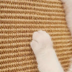 1pc Durable Hemp Rope Cat and Rabbit Scratching Board - No Mess Sofa Safety Design,Magic Invisible Adhesive,Multi-layer Exercise