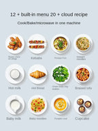 220V Midea Microwave Oven Flat Panel Microwave Baking All-in-One Machine Electric Oven Efficiency for Kitchen A