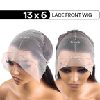 30 Inch Natural Black 360 Lace Front Straight Human Hair Wigs HD Transparant Full Lace 5X5 Glueless Wigs Human Hair Pre Plucked