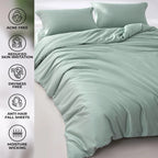 1pc Egyptian Cotton Duvet Cover Solid Color 100% Cotton 800 Thread Count Quilt Cover Korean Minimalist Style Bedding Ultra Soft