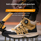 New Safety Boots Men Work Indestructible Shoes Sneakers Steel Toe Protective Boots Anti-smash Anti-puncture Work Tactical Boots