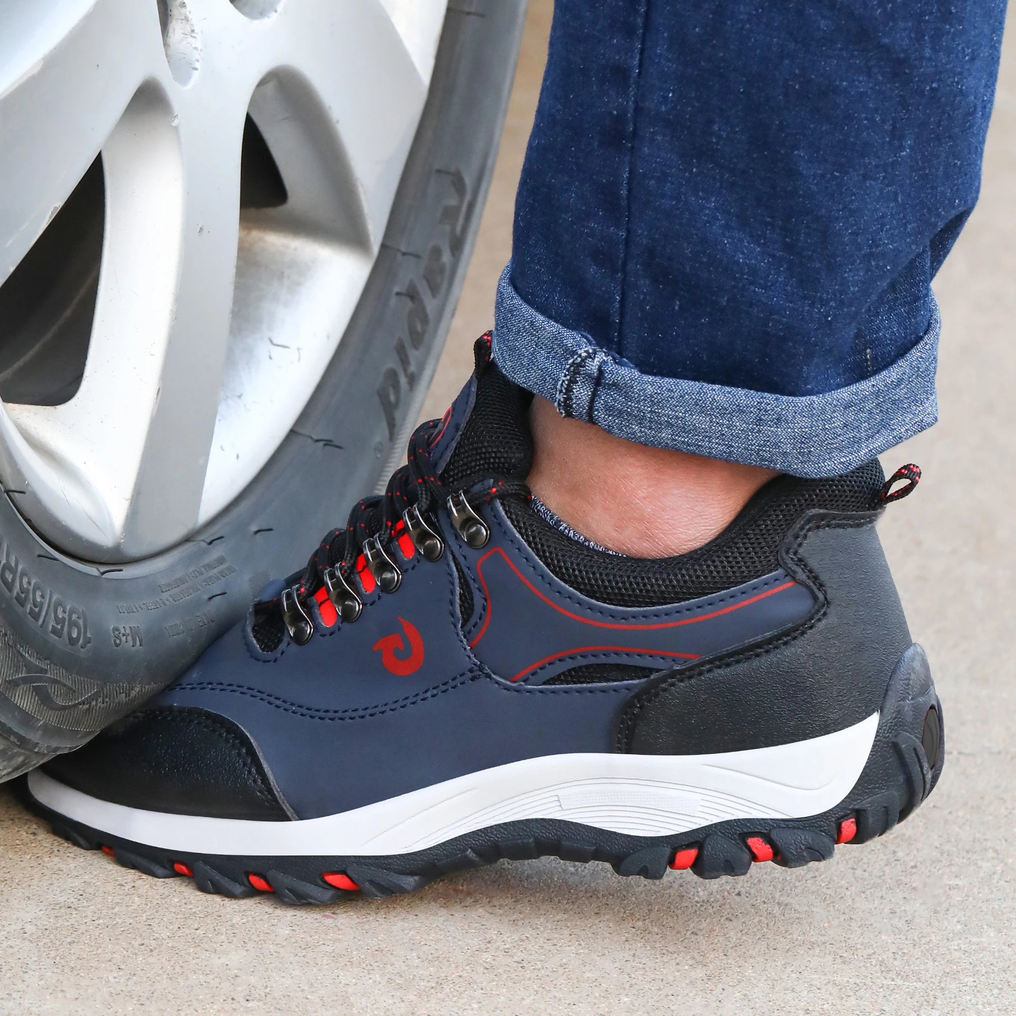 Steel Toe Cap Shoes For Men Work Boots Puncture-Proof Work Safety Shoes Protective Working Shoes Male Footwear Security Sneakers Secondary image