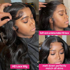Glueless Wig Human Hair Ready To Wear Body Wave Human Hair Wigs Human Hair Lace Frontal Wig Choice Cheap Wigs On Clearance Sale