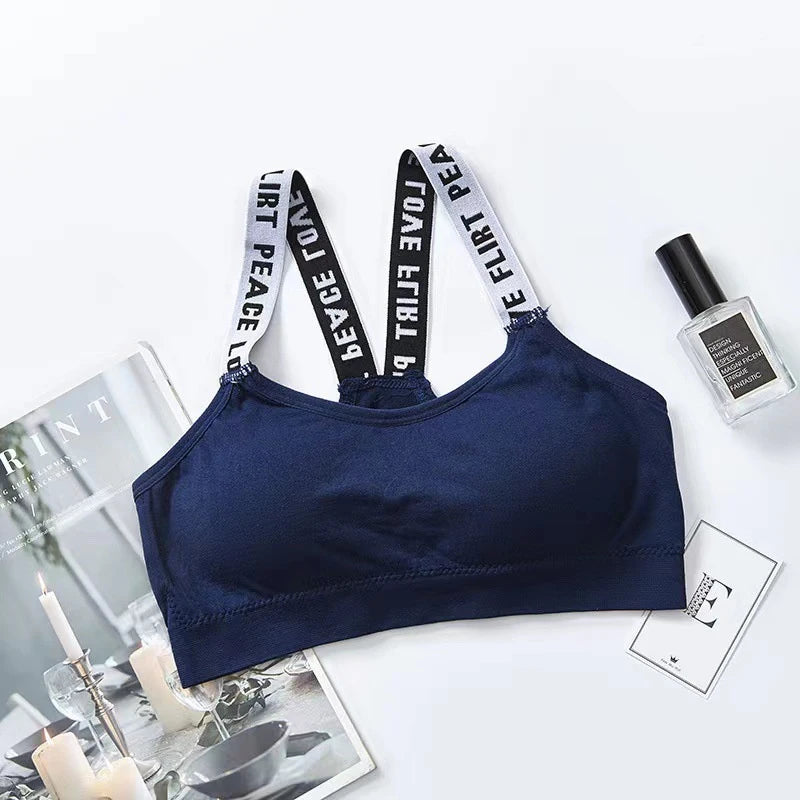 Push Up Sports Bra – Fitness Yoga Tank Top